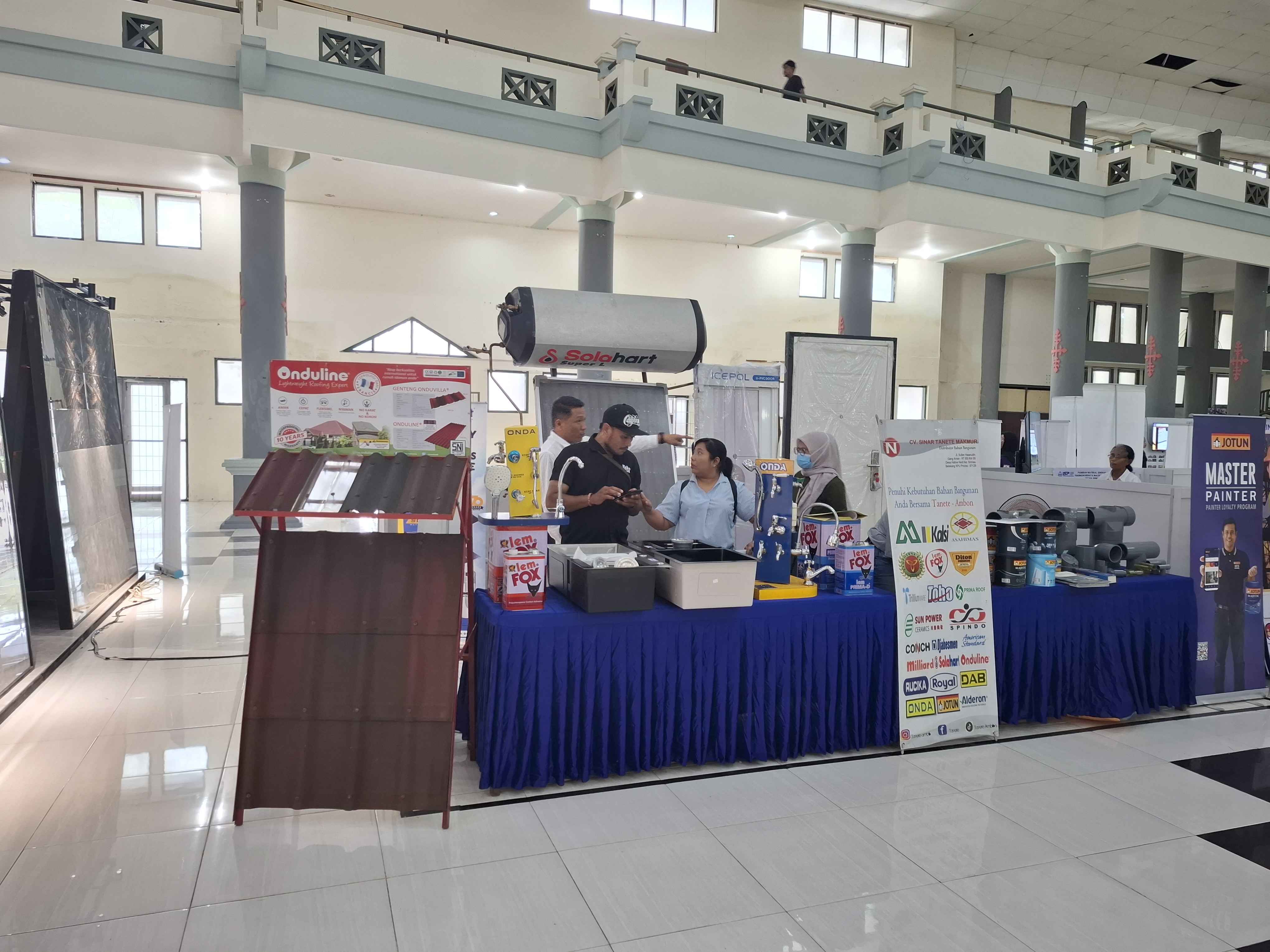 Sinergi Budaya dan Inovasi: CV Sinar Tanete Makmur Meriahkan Pameran HDII Maluku di Unpatti